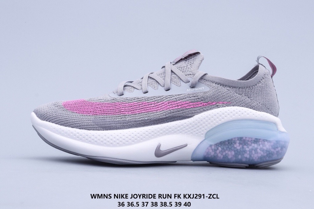 2020 Nike Joyride Run FK Grey Pink White Running Shoes For Women